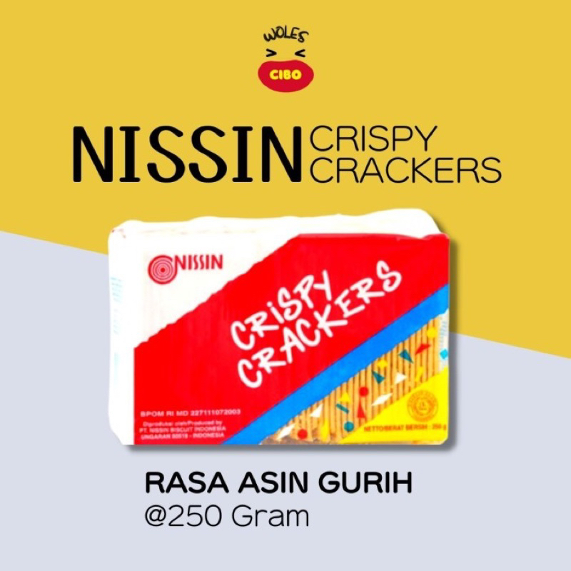 CRISPY CRACKERS BISKUT KEJU 250gram Shopee Malaysia