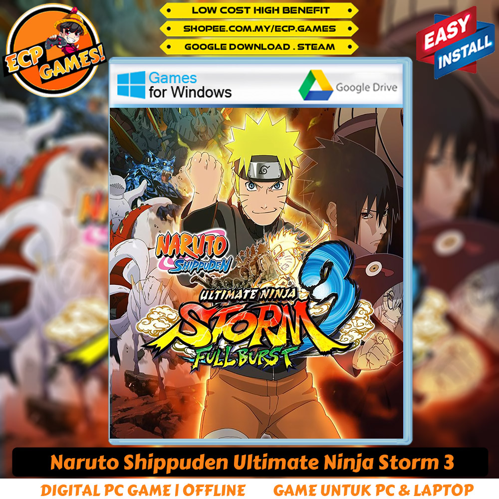 Naruto Shippuden Ultimate Ninja Storm 3 / PC / Game / Offline / Digital