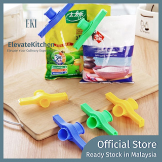 10pcs Portable Plastic Kitchen Storage Food & Snack Sealing Clips  Moisture-proof Bag Clips