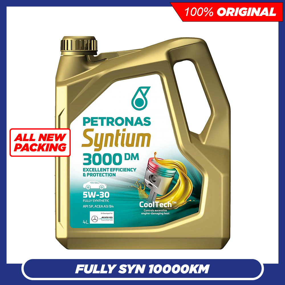 (MALAYSIA) PETRONAS SYNTIUM 3000 DM 5W30 SP Fully Synthetic Engine Oil