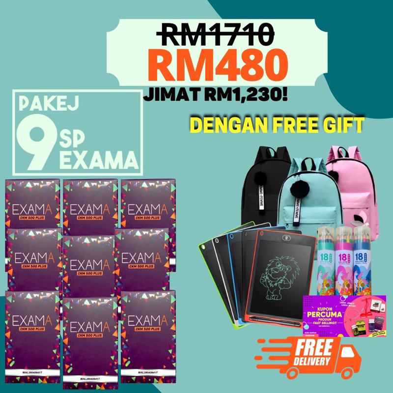 EXAMA HQ OFFICIAL ORIGINAL 100%, Online Shop | Shopee Malaysia