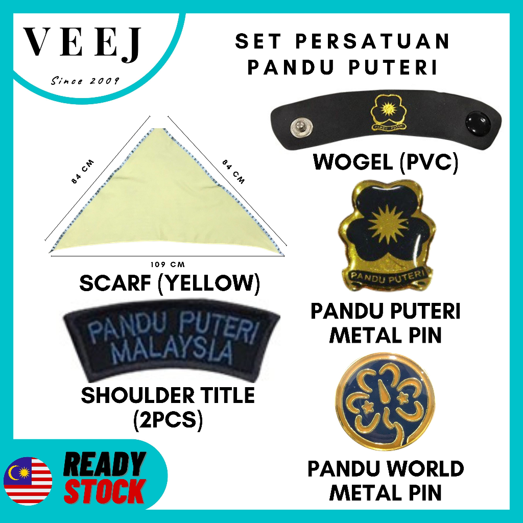 (SET) ACCESSORIES FOR PANDU PUTERI I RENJER PUTERI I TUNAS PUTERI I ...