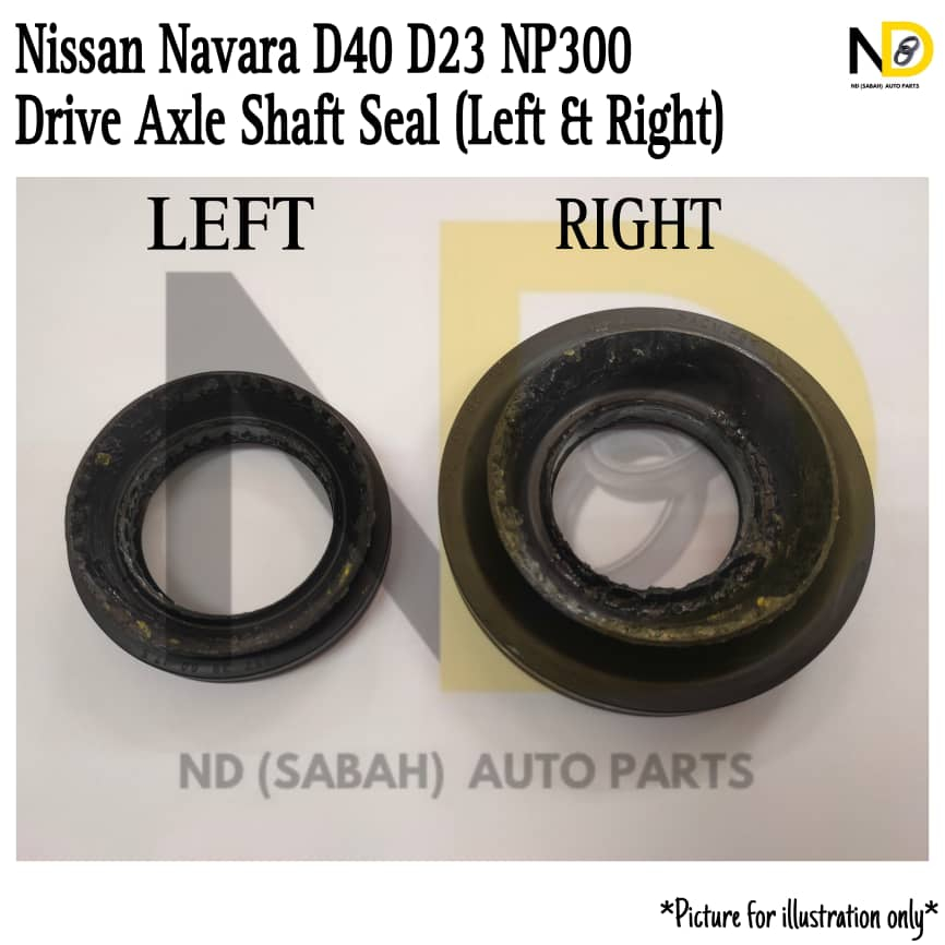 NISSAN NAVARA D40 D23 NP300 DRIVE AXLE SHAFT SEAL (LEFT & RIGHT) 38342