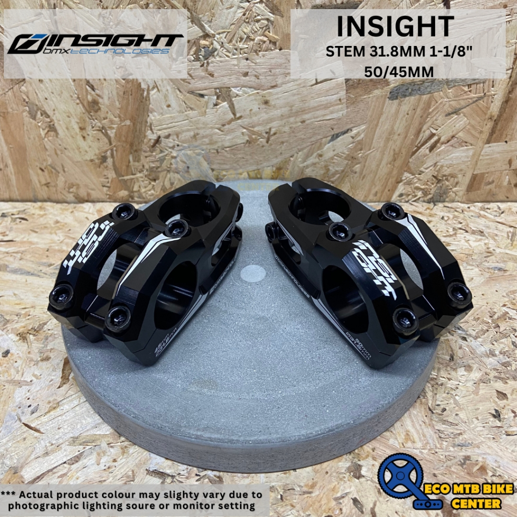 INSIGHT STEM 31.8MM 1-1/8" BLACK ( BMX ) | Shopee Malaysia