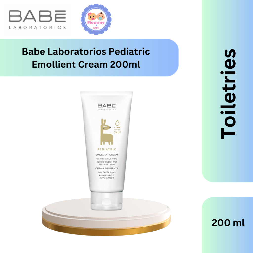 Babe Laboratorios Pediatric Emollient Cream 200ml Shopee Malaysia