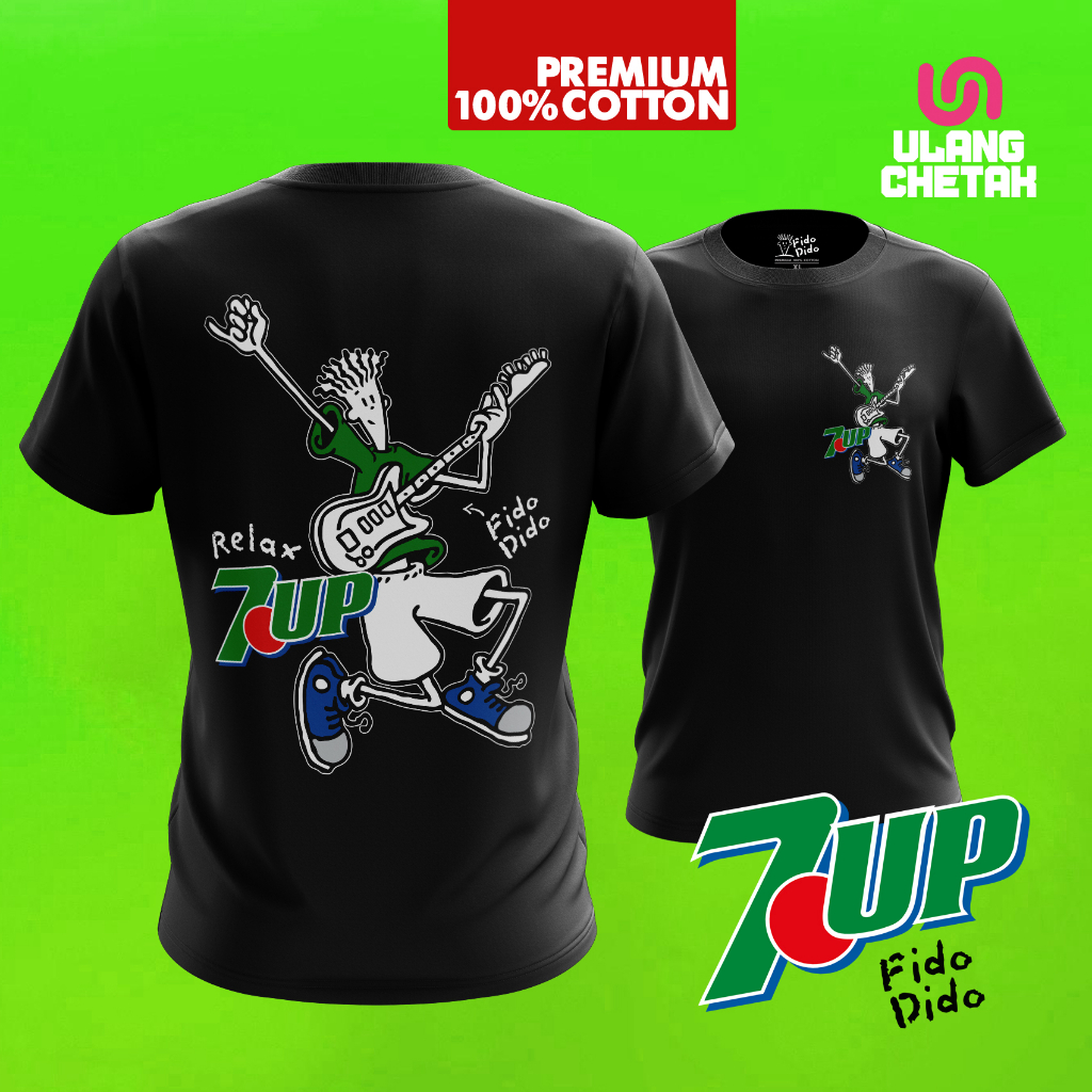 Fido Dido 7up Limited Tshirt D03 Undercover Edition Tshirt Unisex 100