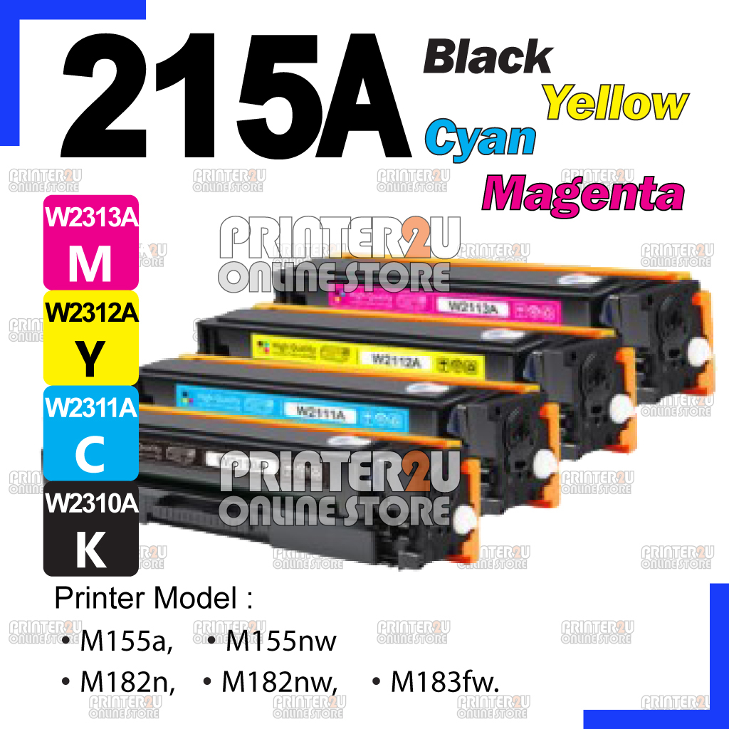Chip ready H*215A Compatible To H* Color LaserJet Pro MFP M182n M155nw ...