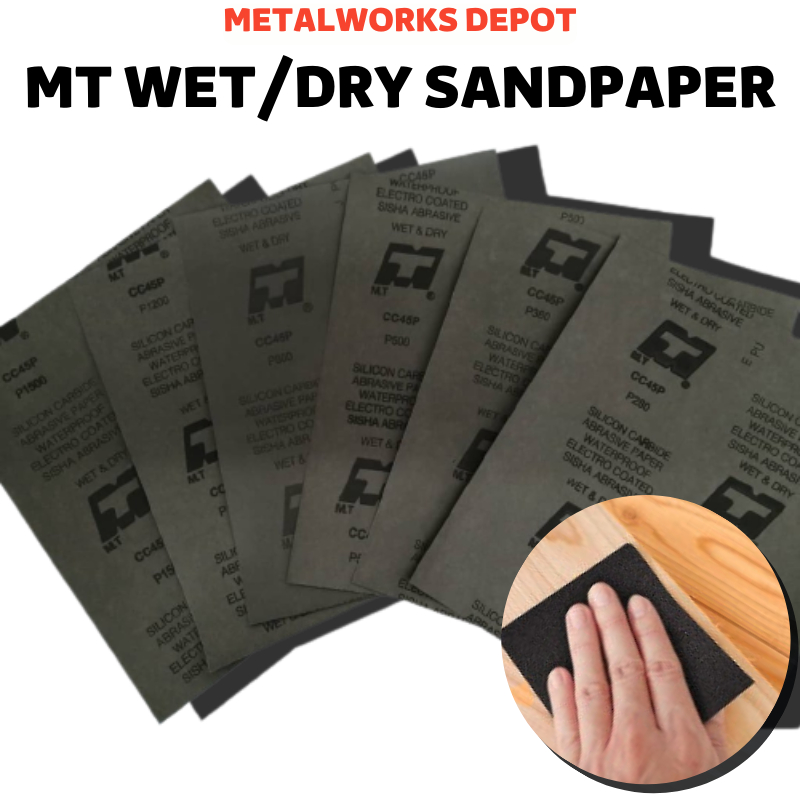 MT Water Proof Abrasive Sandpaper / Sand Paper Brand High Quality Water