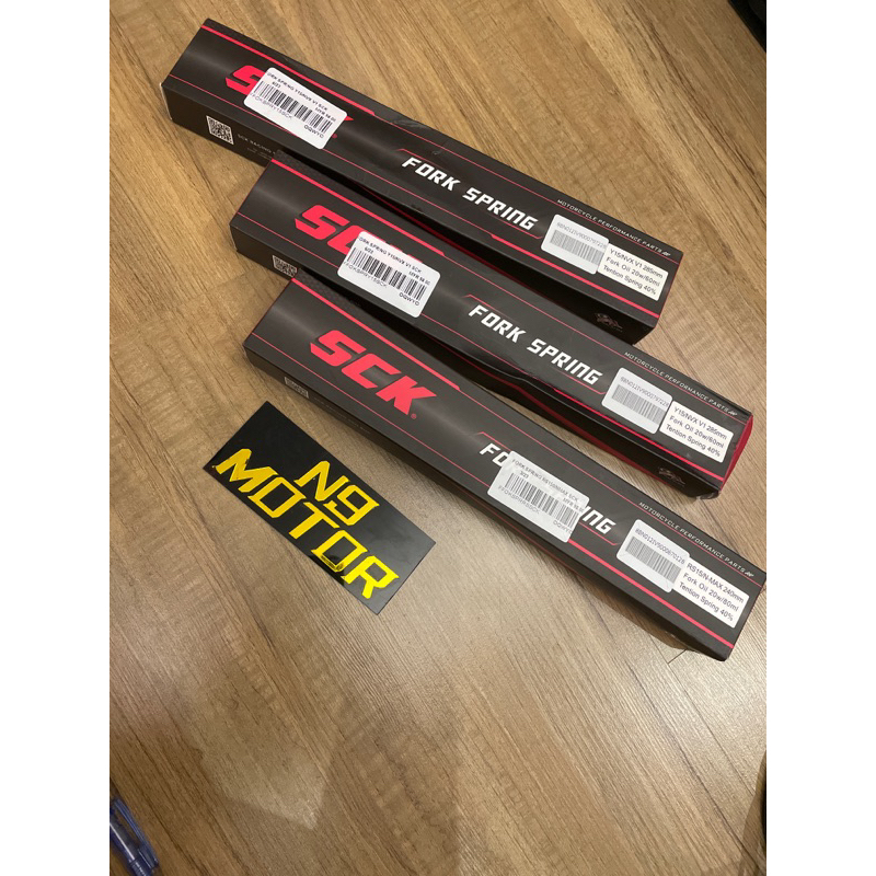 Sck Racing Fork Spring yamaha lc135 , NVX, y15 v1 and v2 ,N max , RS150 ...