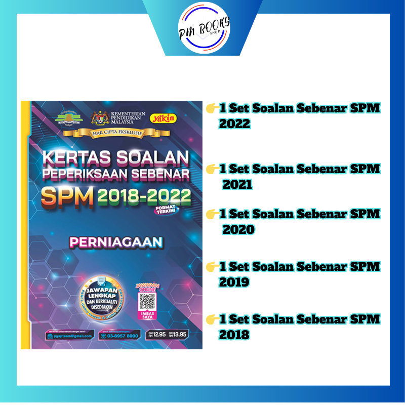 [PMBOOK] YAKIN Past Year SPM Sebenar 2021-2022 Kertas Soalan ...