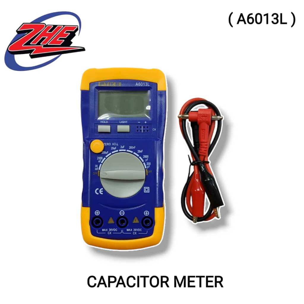 DIGITAL CAPASITOR METER A6013L / CAPACITOR METER / METER KAPASITOR ...