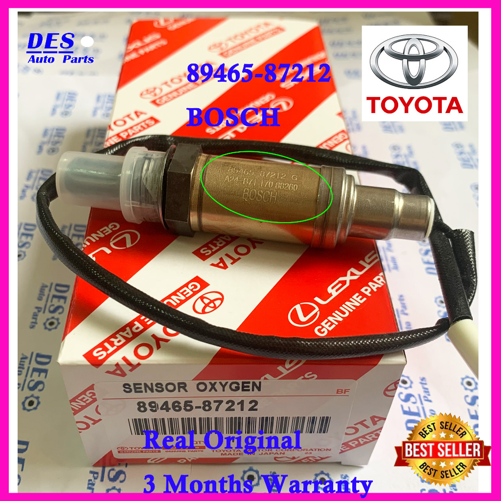 Genuine Toyota Japan PERODUA KELISA , KENARI 8946587212 Oxygen Sensor