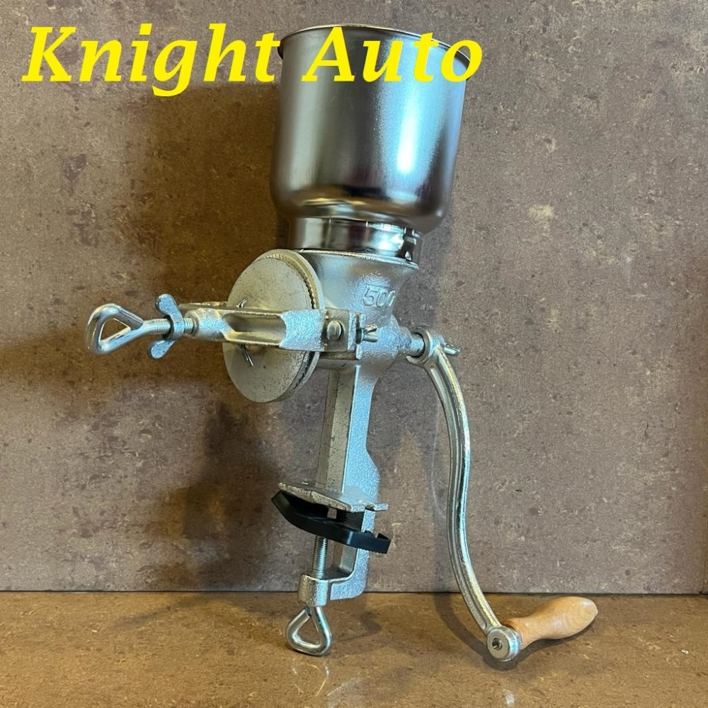 KGT Manual Corn Grinder Flour Maker Wheat Grain Nut Mill Cast Iron