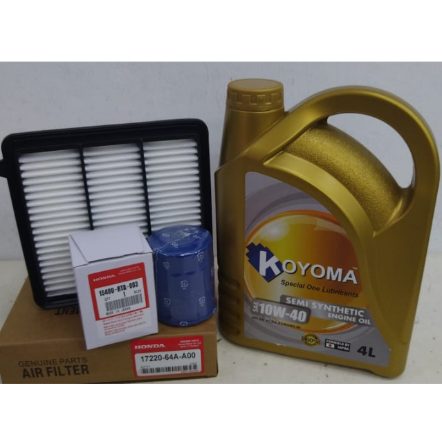 HONDA CIVIC FE 1.5 TURBO 2022year OIL FILTER + AIR FILTER + KOYOMA
