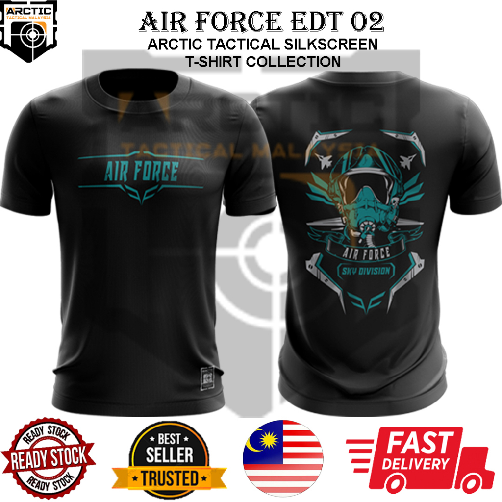 Arctic Tactical Malaysia Microfiber Silkscreen Tactical Design T-Shirt ...