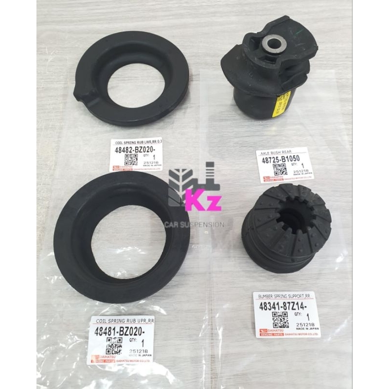 PERODUA MYVI/VIVA/MYVI LAGI BEST- 8 IN 1 SET - REAR UPPER/LOWER COIL ...