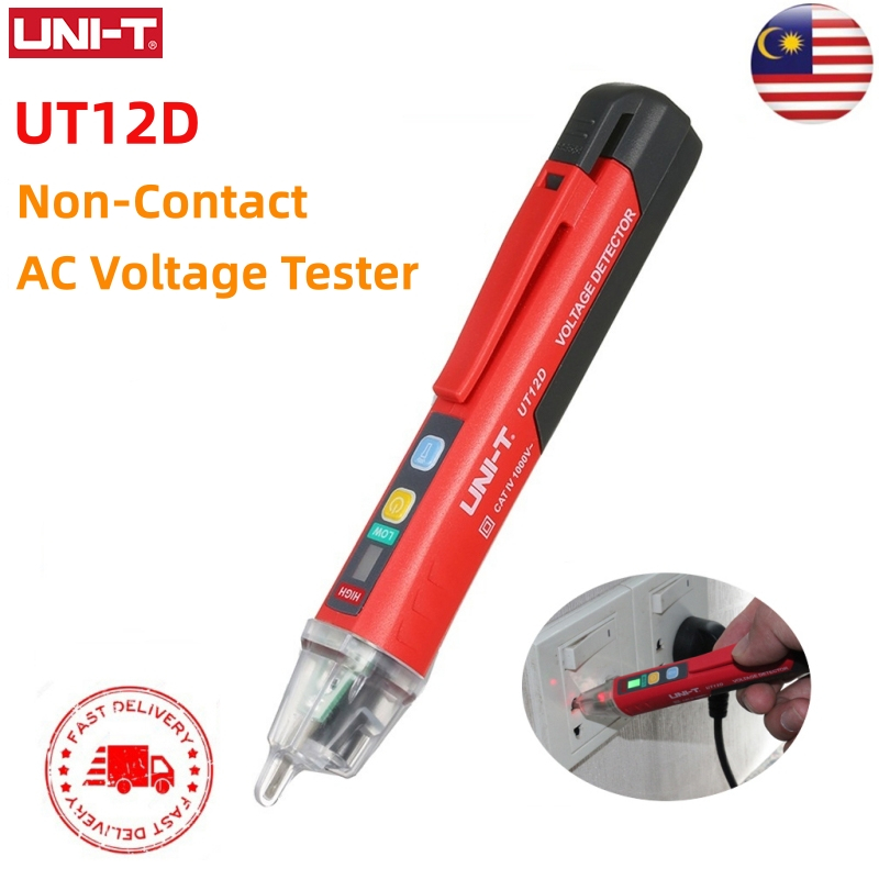 UNIT UT12D AC 24V1000V Portable Noncontact Voltage Tester with Sound