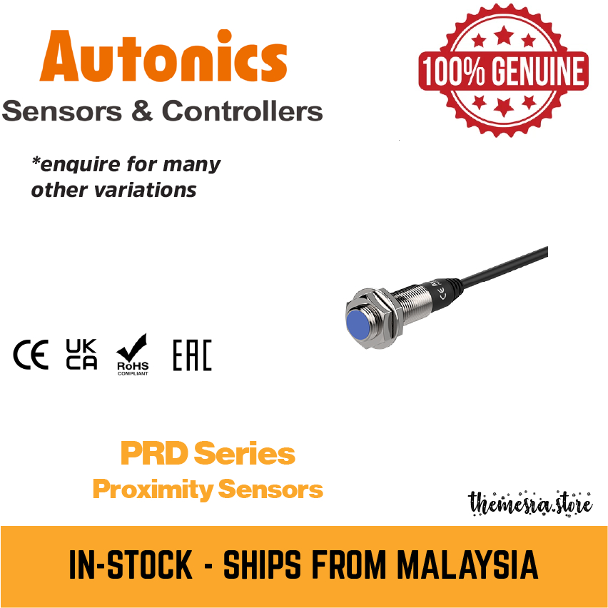 READY STOCK | [KOREA] Autonics Long Distance Proximity Sensor PRD12-4DN ...