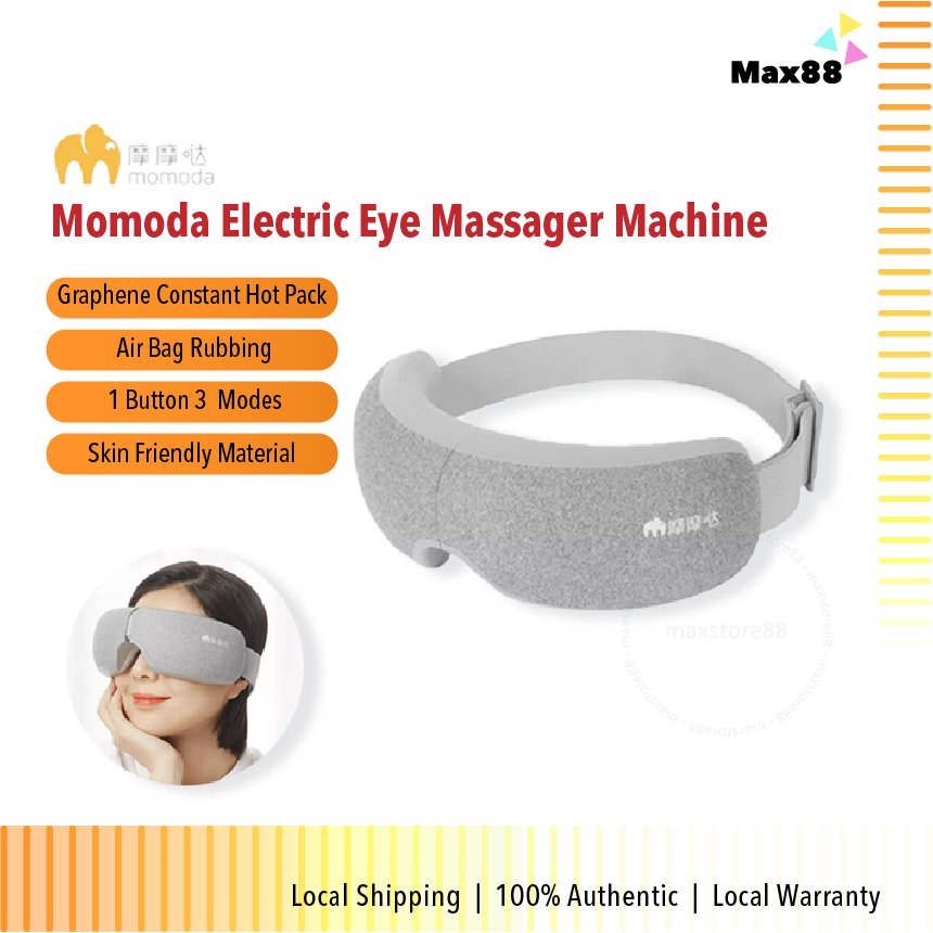 Momoda Electric Eye Massager Machine Relieve Eye Fatigue Graphene