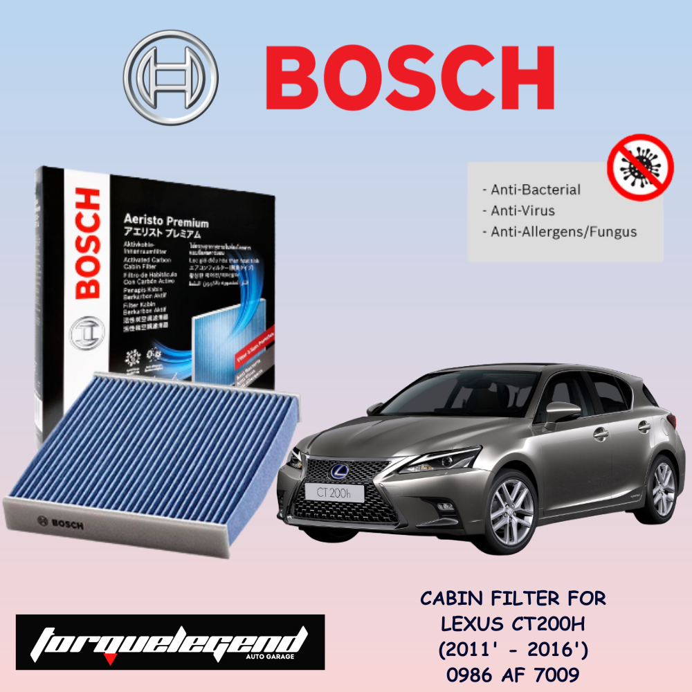 Luxus Ct H Bosch Aeristo Premium Activated Carbon Cabin Air Filter Af