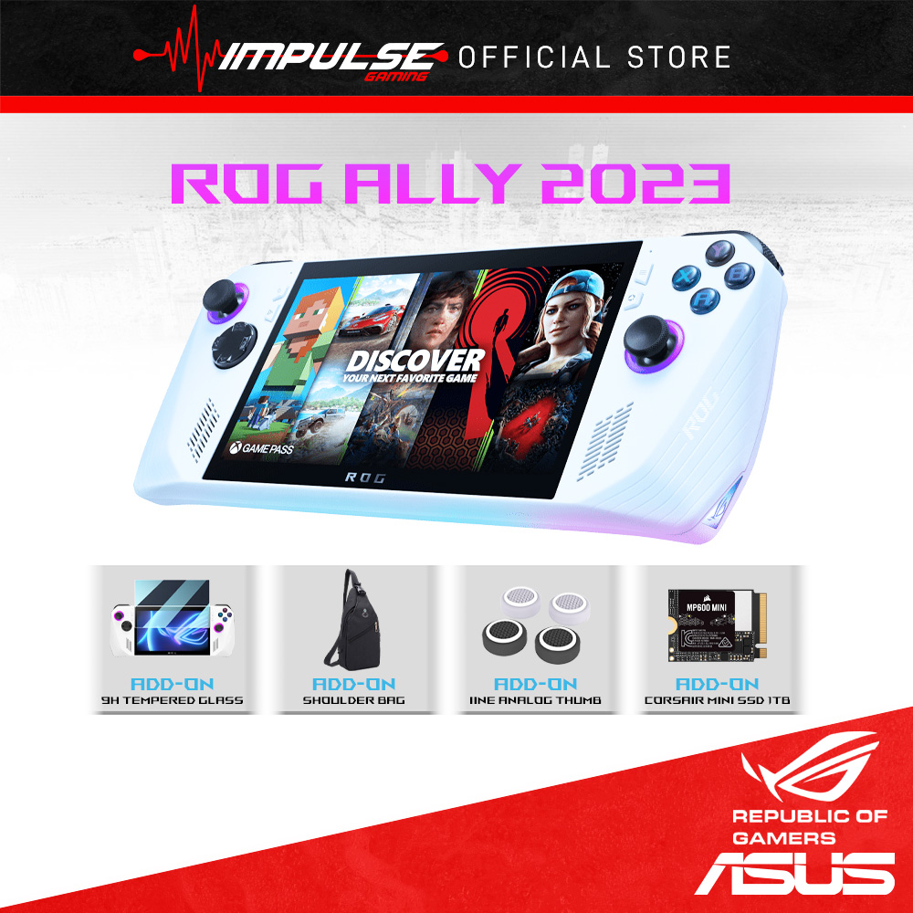 [READY STOCKS] ASUS ROG ALLY | Rog Ally (2023) [AMD Ryzen Z1 Extreme]