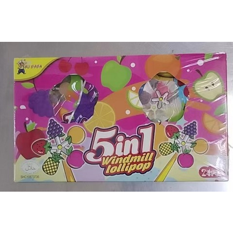 5 in 1 Windmill Lollipop 24pcs (HALAL) | Shopee Malaysia