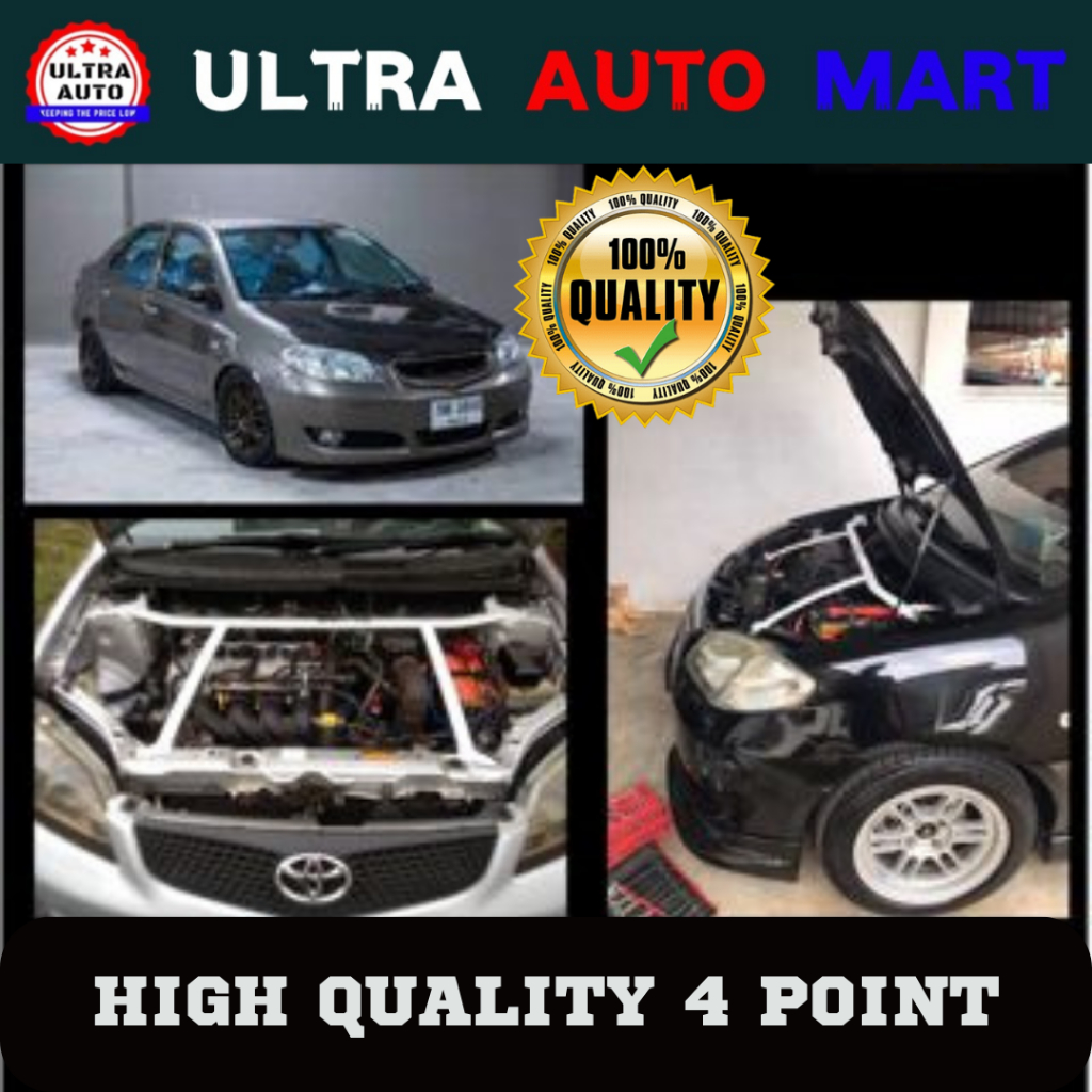 SAFETY BAR TOYOTA VIOS NCP42 RACING BAR REAR ANTI ROLL BAR FRONT STRUT