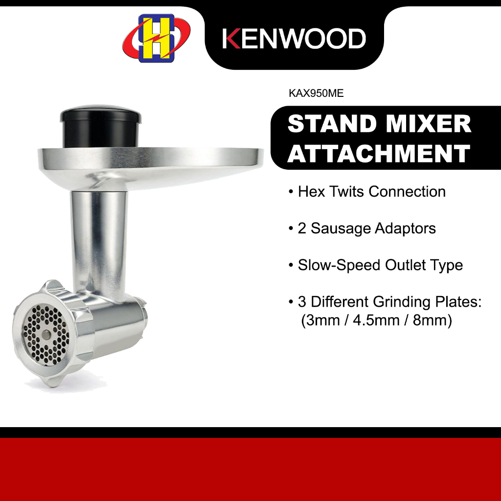 Kenwood Food Mincer (AT950A)  Kitchen Machine Attachment 