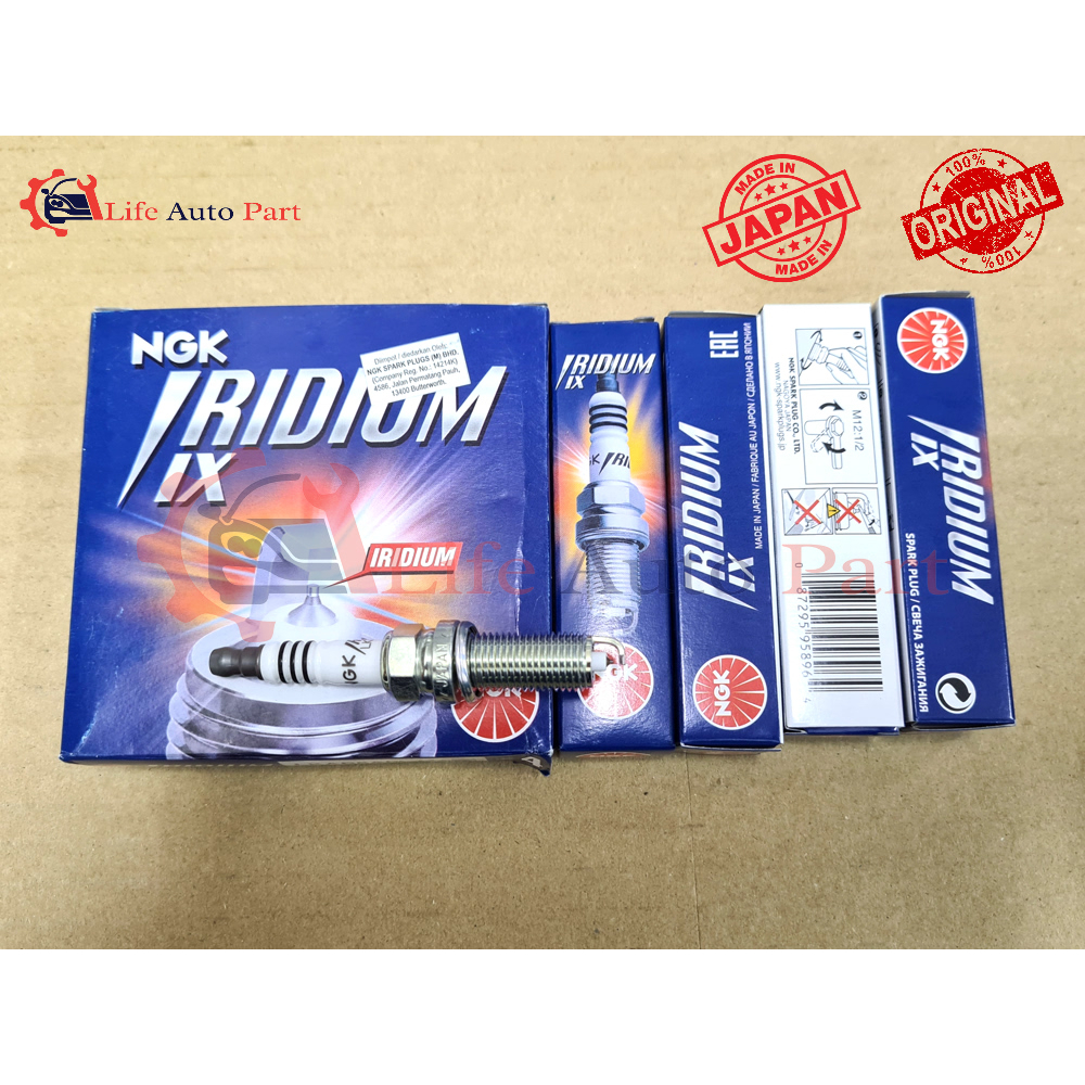 ORIGINAL NGK Iridium IX Spark Plug Perodua Bezza 1.3, Myvi D20N 2018