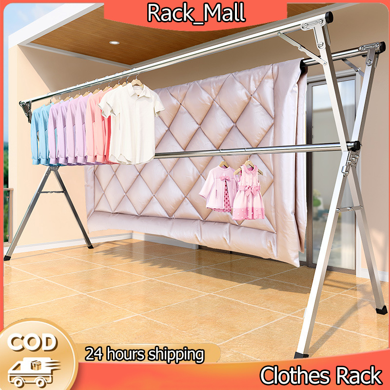Foldable Cloth Hanger/ Stainless Steel Extendable Cloth Drying Rack