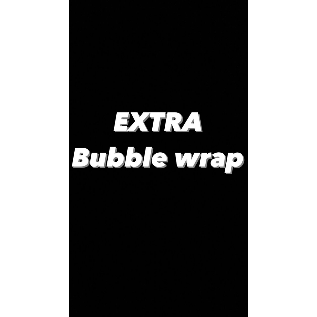 Packaging Extra bubble wrap (More Size BUBBLE WRAP SINGLE / DOUBLE
