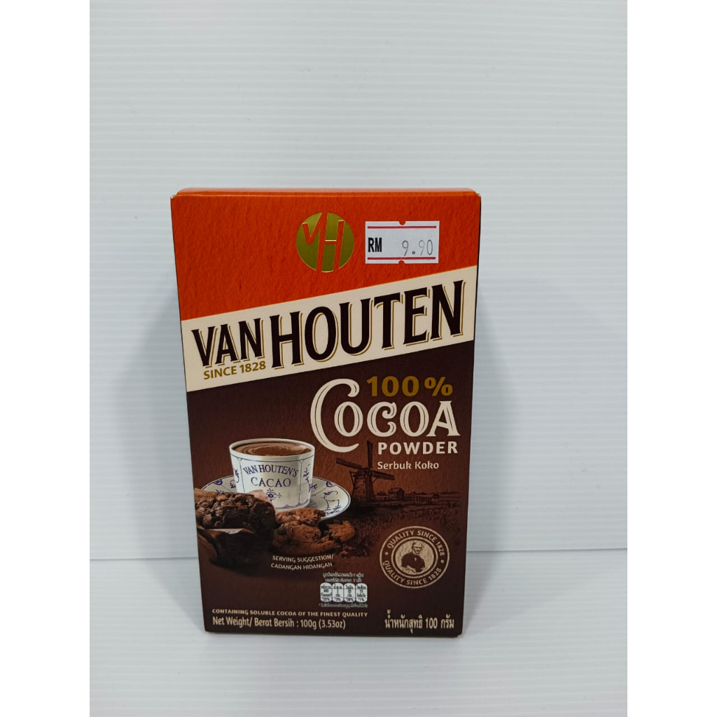 VAN HOUTTEN COCOA POWDER (SERBUK COCO) | Shopee Malaysia