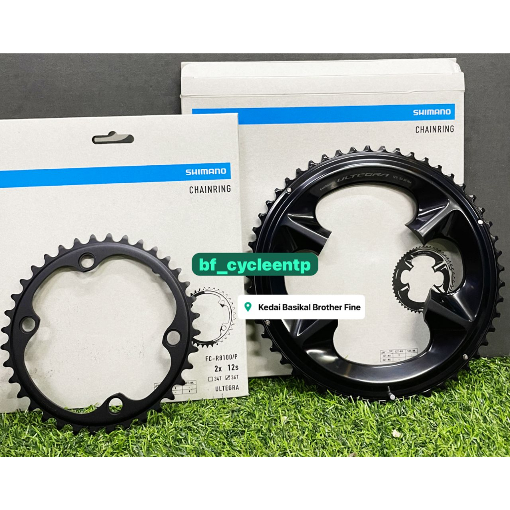 CHAINRING ULTEGRA 12SP R8100 52-36T SET | Shopee Malaysia