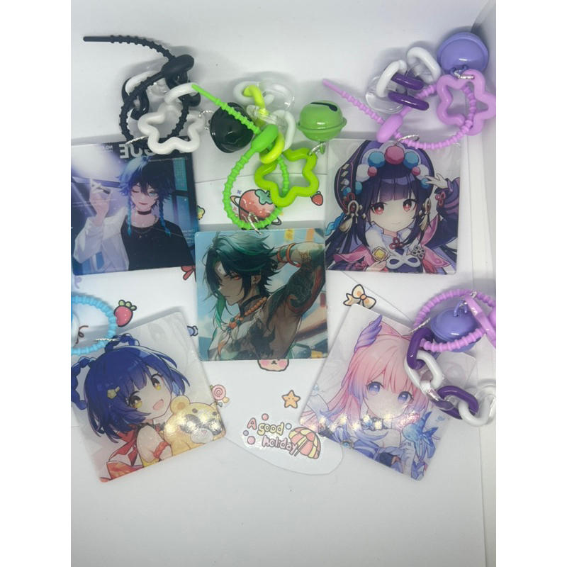 Genshin Acrylic 6cm Keychain Pendant (Double-Sided Acrylic) | Shopee ...