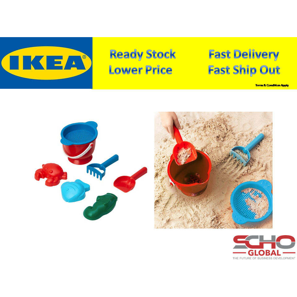 IKEASANDIG 7piece sand play set Shopee Malaysia