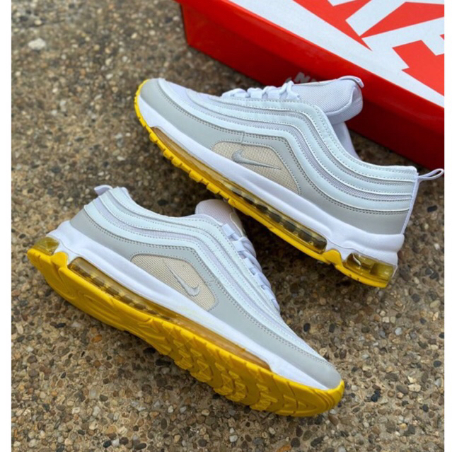 Air max 97 white pink clearance yellow