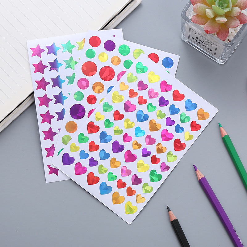 Laser Sticker 15cm x 10cm - 1 sheet | Shopee Malaysia