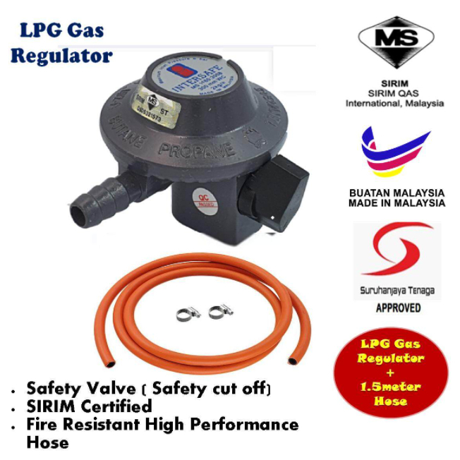 INTERSAFE AUTOMATIC LPG REGULATOR Intersafe Gas Regulator Automatic LPG