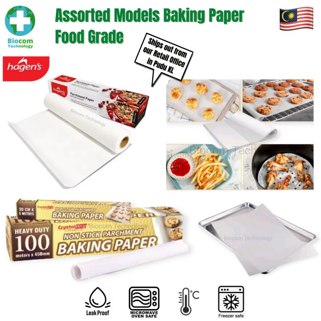 Assorted Models 1roll Commercial Parchment Paper White Baking Paper