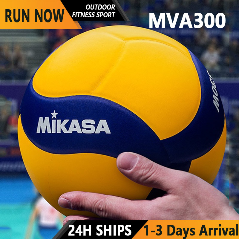 Mikasa Mikasa Volleyball MVA300 Size 5 Soft PU Volleyball Bola Tampar ...