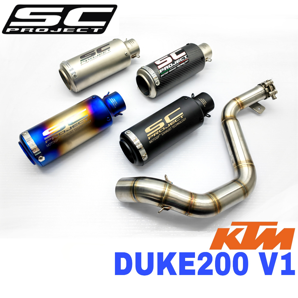 Sc project exhaust for duke deals 200