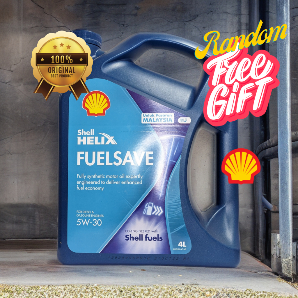 SHELL HELIX FUELSAVE [100 ORIGINAL SHELL MALAYSIA] Shopee Malaysia