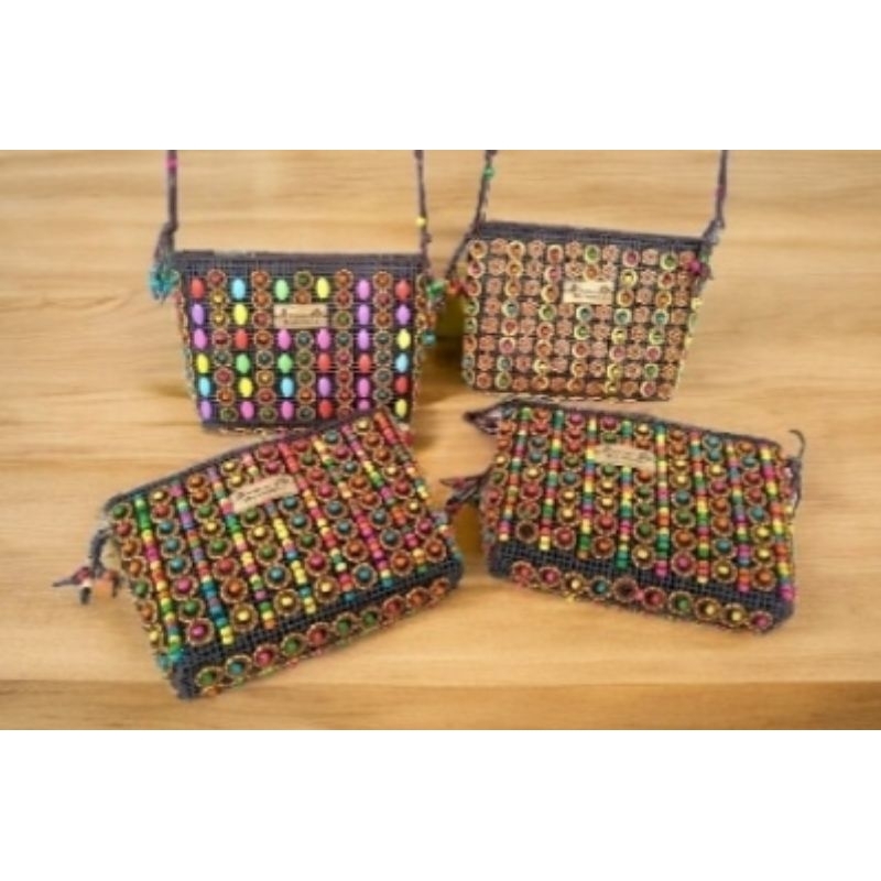 RECTANGLE SLING BAG WITH VARIETY OF COLORS & DESIGNS/BEG SANDANG SEGI ...