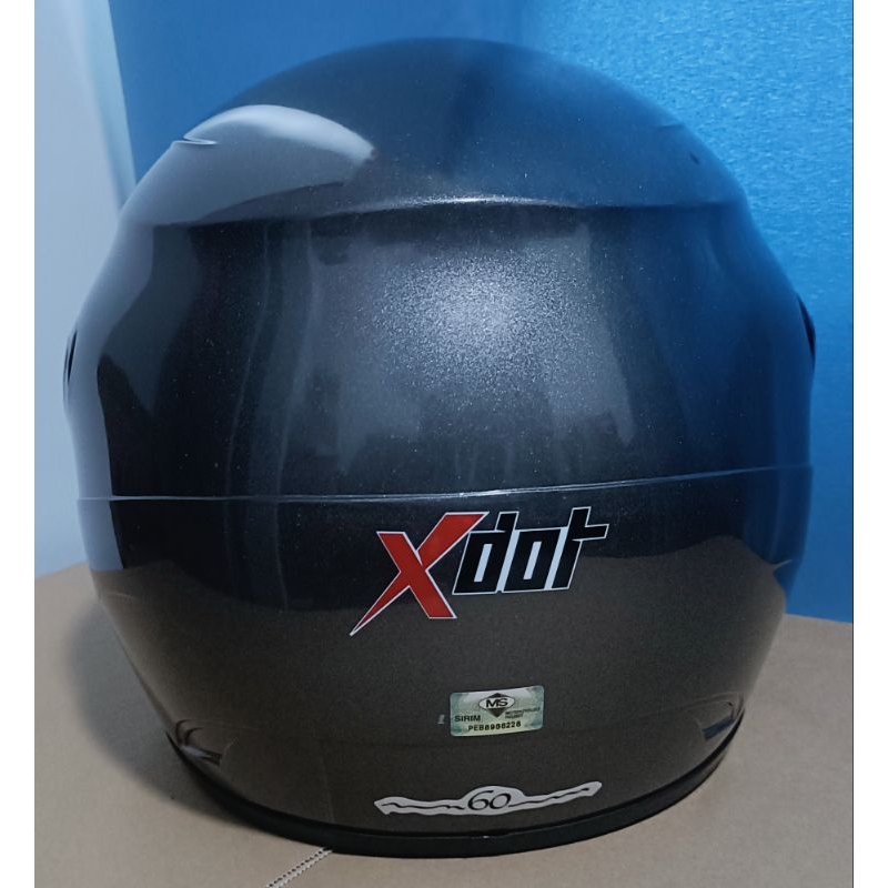 Helmet Xdot Grey 60cm (used) | Shopee Malaysia