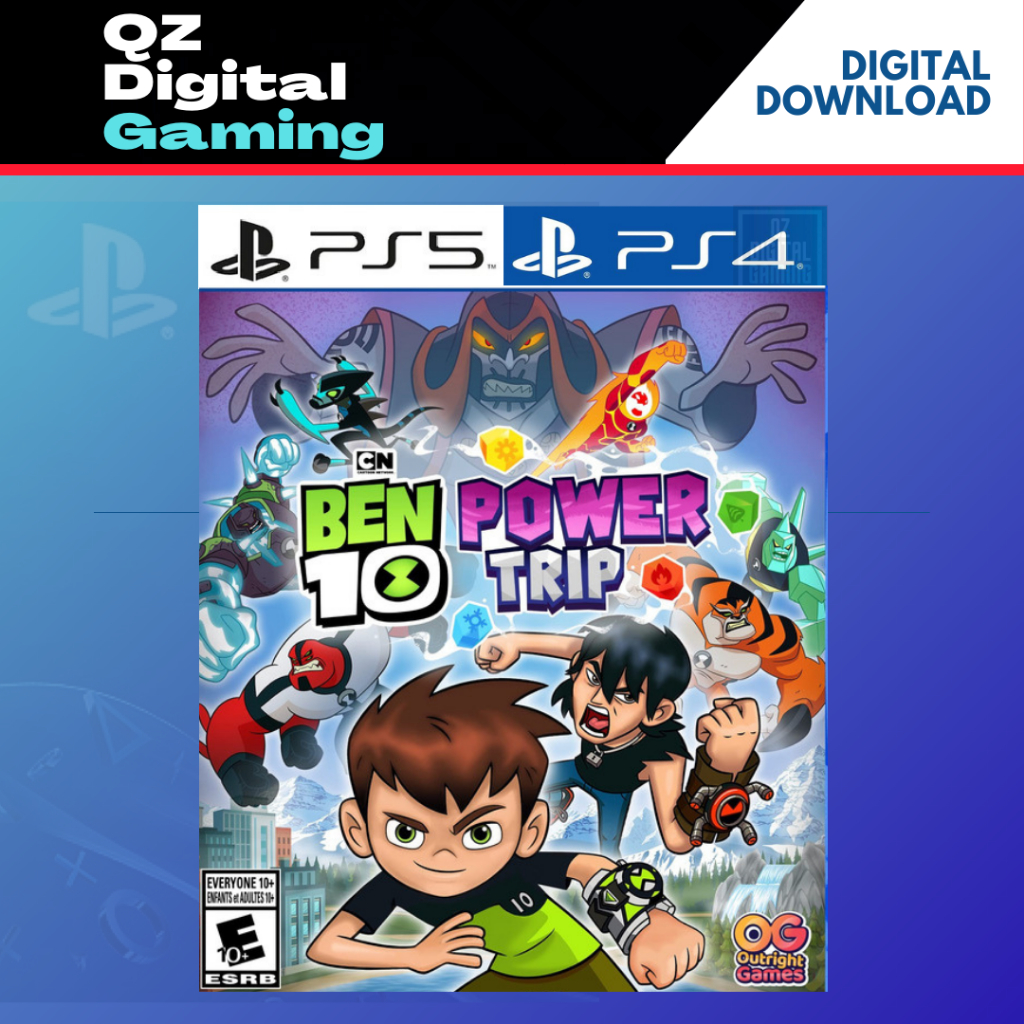 PS4 / PS5 Ben 10 Power Trip Full Game Digital Download | Shopee Malaysia