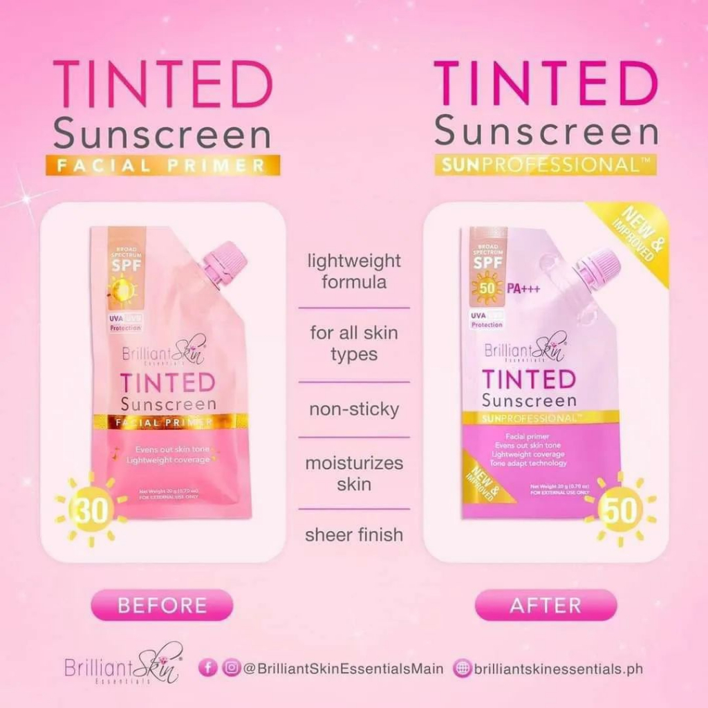 Brilliant Skin tinted sunscreen brilliant skin essentials original hq
