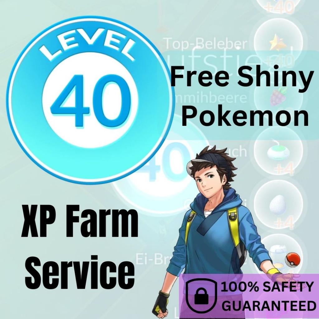 XP farm service Pokemon Go | Shopee Malaysia