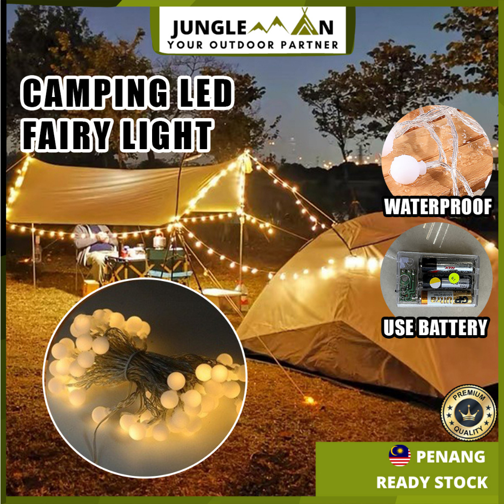 JUNGLEMAN LED Camping LED Light Strip Fairy Light for Decorate