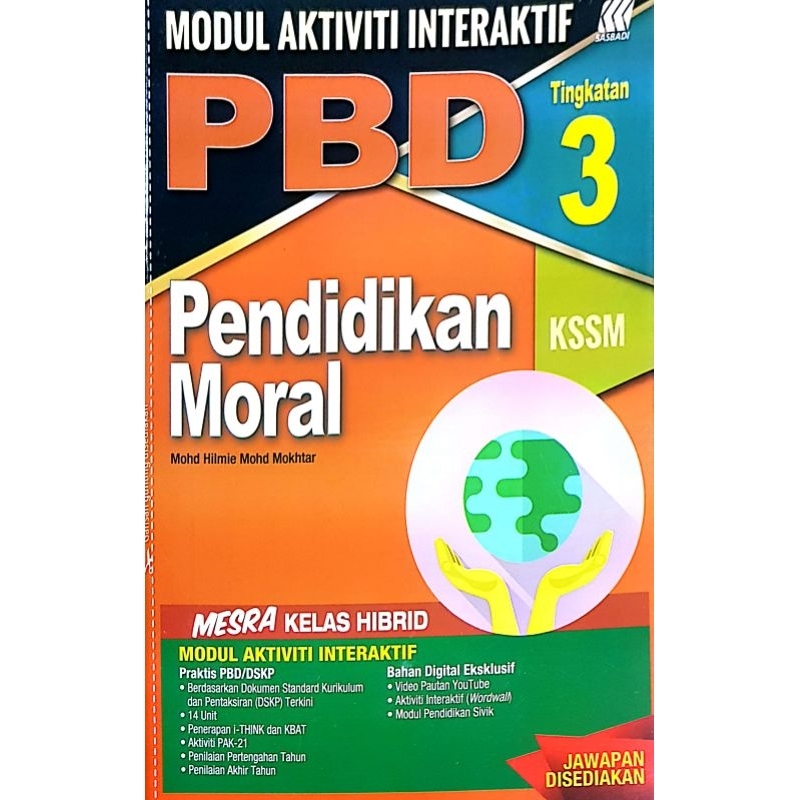 [ Sasbadi ] Modul Aktiviti Interaktif PBD UASA Tingkatan 1 , 2 , 3 , 4 ...