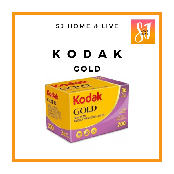 Kodak Gold 200 Color Negative Film Iso 200 35mm Roll Film 36 Exposures Shopee Malaysia